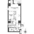 コンフォリア南千住の間取図