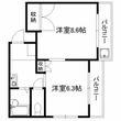 フジマツ第5ビルの間取図