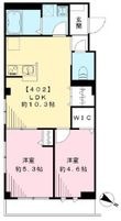 クラルテときわ台の間取図