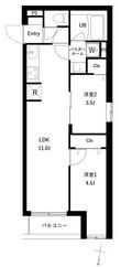 プレセダン千駄木の間取図