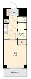 ＣＩＴＹ　ＳＰＩＲＥ　森下の間取図