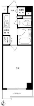 ルーブル豊島千川の間取図