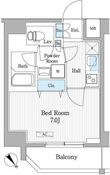 パティオスクエア御茶ノ水の間取図