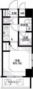 プレール・ドゥーク西巣鴨の間取図