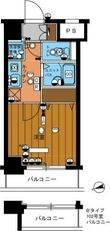スカイコート板橋第3の間取図