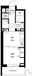 JMFレジデンス新板橋の間取図