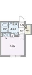 グローリオシェルト志村坂上の間取図