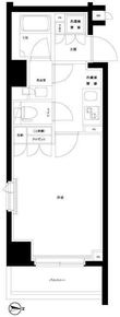 ルーブル清澄白河参番館の間取図
