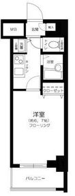 ガーラ・シティ深川扇橋の間取図