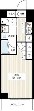 APRECIOUS上板橋の間取図
