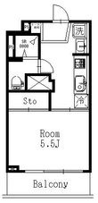 鶯谷マンション の間取図