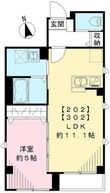 プラム二長町の間取図