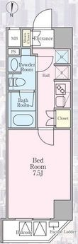 HY’s 住吉 の間取図