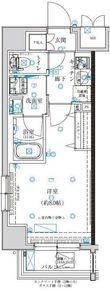 クレイシア板橋蓮沼の間取図