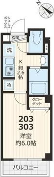 ソラーナの間取図