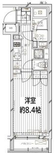 レガリス文京大塚の間取図