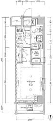 XEBEC亀戸の間取図