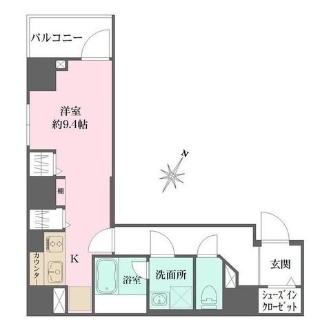 拡大写真:WHARF文京茗荷谷 2階202の間取り