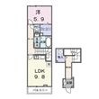 ベル ソーレ メゾンの間取図