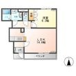 シャルマンコート　Ａの間取図