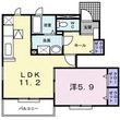サウス・ウィンド　IIの間取図