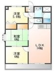 福岡市東区土井2丁目の間取図