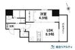 ウィンステージ箱崎Ⅱの間取図