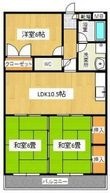 スカイヒルズの間取図
