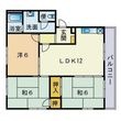 コリーヌ湊坂Ｂ棟の間取図