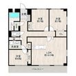 セレイン香椎花園の間取図