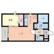 ENTER和白東の間取図
