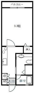 ランドスペースの間取図