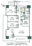 セントラルパーク香椎照葉弐番館の間取図