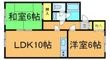 世利ハイツの間取図