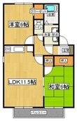 メゾンラフィーネの間取図