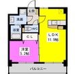 写真：ソアレ空港通り3階の間取図