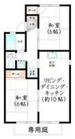 セジュール須恵の間取図