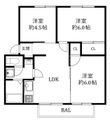 サンビレッジ福間の間取図