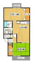 ラ・カーサ新宮の間取図