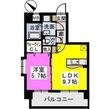ピュア博多駅南弐番館の間取図