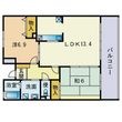 ハーモパレス福岡の間取図
