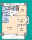 プライムメゾンセントラルパークの間取図