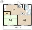 サニーヒルズの間取図