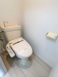温水洗浄便座付です！