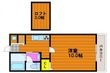 フラッツァ水江 B棟の間取図