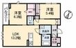 写真：シャエム2階の間取図