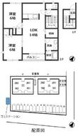 児島テラスAの間取図