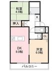 コーポシナジの間取図