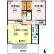 ブルー　フォーレ　D棟の間取図