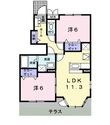 フレイムポニー　Ｃの間取図